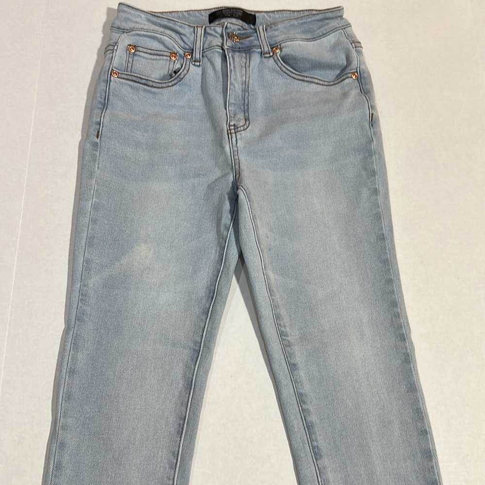 Monkey Ride Jeans Light Blue Women's Jeans - Picture 11 of 12